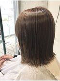 切りっぱなしボブ