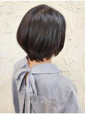 【flor 戸塚】*大人前下がりショート+アッシュブラウン*