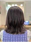 ブリーチなしラベンダー