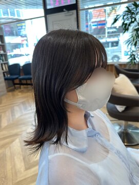 フィッティ 横須賀中央店(fiti) 結んでも下ろしても可愛い顔まわり【韓国ヘア レイヤーカット】