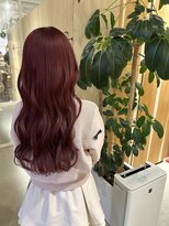 アドラーブル 万代店 (adorable)&nbsp;20代30代大人可愛い透明感チェリーピンケアブリーチ