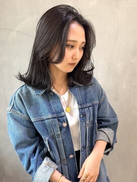 ヨーク(YOKE) 【YOKE】アッシュオリーブグレーベージュグレージュカラー