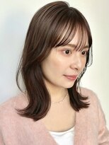 ローネス(LONESS)&nbsp;くびれヘアで大人っぽくナチュラルに♪