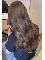 エイミー バイ ハセ(Aimee by HASE) 20代30代40代/マロンブラウン/透明感カラー/ゆる巻きロング