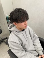 キング 高槻(K!ng)&nbsp;縮毛矯正髪質改善ハイライトレイヤーカット高槻美容室エクステ