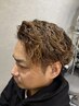 カット＋低ダメージパーマ＋活性化ケラチン　￥13200→￥12000