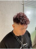 スキンフェード/ツイストパーマ