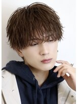 オーシャントーキョー 心斎橋(OCEAN TOKYO WEST)&nbsp;ブラウンカラーミルクティーベージュツイスパマッシュ