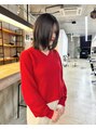 サン(son) 透明感ベージュ髪が柔らかく見えるベージュを研究しています