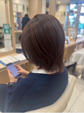アッシュ 行徳店(Ash) 白髪ぼかしハイライト