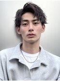 《aRietta大森》爽やかコンマバング×ニュアンスパーマ
