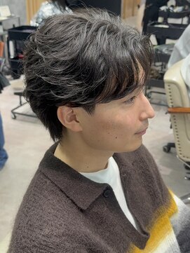 シーフ 千葉(Cyf) 曲がる縮毛矯正/縮毛矯正/センターパート/千葉駅/千葉/齊藤大樹