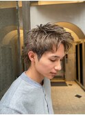 【IRIE HAIR福岡】スパイキーショート×ブリーチダブルカラー