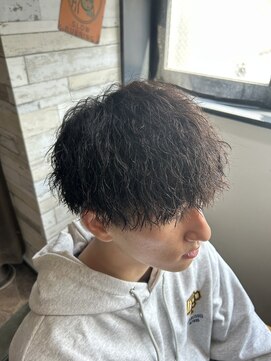 ハルクファースト 札幌(HRK 1st.) メンズ/眉毛/ニュアンスパーマ/ブリーチ/パーマ/メンズカット