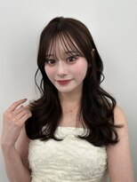 アマトウキョウ アユンチェ(AMA TOKYO×AYUNCHE) 前髪顔まわり韓国ヘアレイヤーカットサイドバンク2wayバンク韓国