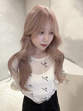 ペレ アネックス 大阪梅田茶屋町店(PELE ANNEX) くびれヘア/アプリコットオレンジ/夏のヘアアレンジ/梅田