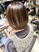 フェリア 渋谷(Feria)&nbsp;【Feria 渋谷】ボブスタイル×グラデーションカラー "Tsuyuki"