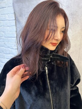 クレム 博多駅店(ChLem) 暖色カラー　ブリーチなしダブルカラー　髪質改善　福岡美容室