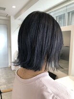 ラナンバイシダ(ranan by sida)&nbsp;10代20代/ネイビーカラー/暗髪/ブリーチあり