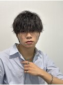 men"s/メンズ/フェザーパーマ/シャドウパーマ/韓国ヘア/マッシュ