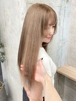 アロ 大阪梅田(alo)&nbsp;【momoa】透明感ミルクティーベージュ《ブリーチ/大阪梅田》