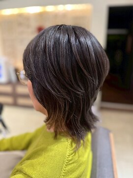 ヘアリゾート粋 ティガ 池袋店(tiga) ミディアム/レイヤーカット/シアーブラウン