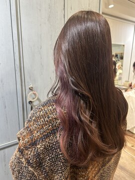 シュシュバイジャガラ 千葉駅北口店(chou chou byJAGARA) ピンクブラウン【chouchou千葉・千葉駅】