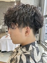 フィフス 天神大名(fifth) 天神メンズパーマツイストスパイラルパーマッシュウルフカット