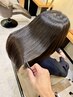 似合わせカット+髪質改善微還元トリートメント+透明感カラー