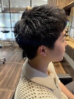 メンズココ メンズパーマ 韓国ヘア 日本橋店(MENS COCO)&nbsp;アップバングショート