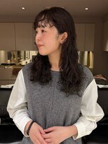 マイル 渋谷(mile)&nbsp;ケアパーマ/レイヤーカット/顔周りカット/前髪カット/渋谷美容室