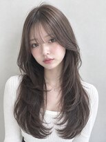 エストアール フクオカ 福岡博多店(est-r. Fukuoka)&nbsp;レイヤーカット　カラー　ストレート　福岡美容室