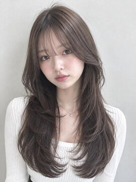 エストアール フクオカ 福岡博多店(est-r. Fukuoka) レイヤーカット カラー ストレート 福岡美容室