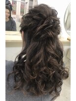 ヘアーセットサロン ピンキー(Hairset Salon Pinky) Pinky☆エレガント ハ-フアップ ☆結婚式やイベントに