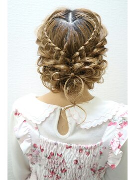 エヌエービー 池袋店(N.A.B.) ハートアップ（ヘアセット）