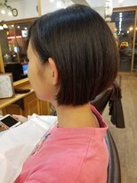 ルークス 中央林間(LOOOKS)&nbsp;耳にかけれる♪コンパクトなゆる前下がりボブ