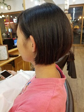 ルークス 中央林間(LOOOKS) 耳にかけれる♪コンパクトなゆる前下がりボブ