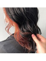 テクライズ 豊橋店(TECHRISE)&nbsp;オレンジカラー　インナーカラー