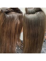 エスカーラ 表参道(THE ESCALA) 他店で失敗された縮毛矯正を修正縮毛矯正しました!