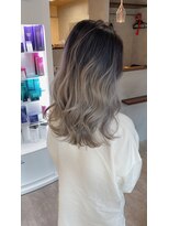 リエンス(RIENS)&nbsp;【RIENS】バレイヤージュハイライト×MATSU