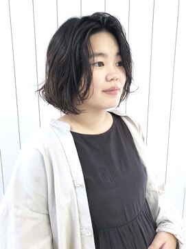 トリッシュ ビー(Trish-b) 68.ボブ×パーマ