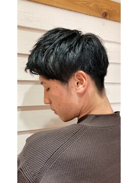 アヴァンス 天王寺店(AVANCE.) 王道アップバンク×癖毛かくし