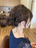 ビエントヘア(Beaent hair)&nbsp;ローシニヨンアレンジ