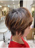 ショートレイヤー【30代/40代/ハイライト】