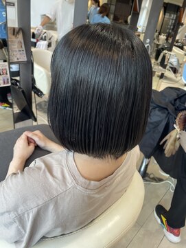 エアー 銀座(air) ★岡田有加★20代30代★ハイライト入り透明感暗色カラー