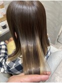 ツヤツヤストレート