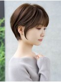 前髪ありショート20代30代40代【AIN.表参道】川原大地