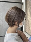 ナチュラルショートボブ