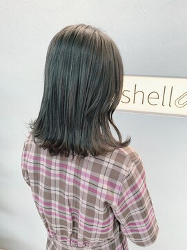 シェル 国分寺(shell) ブリーチなし☆オリーブグレージュ
