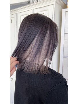 クラン ヘアーアンドスタジオ(CLAN hair & studio) パープルインナーシルバー